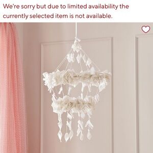 Monique Lhuillier Cream Hanging Mobile from Pottery Barn Kids